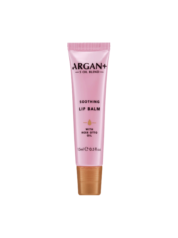 ARGAN+ MOISTURIZING LIP BALM WITH ROSE OIL 15 ML