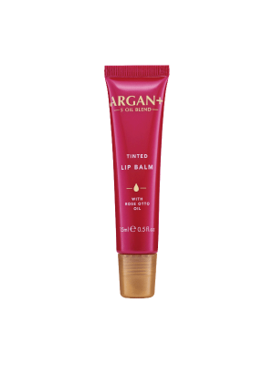 ARGAN+ TINTED LIP BALM WITH ROSE OIL 15 ML