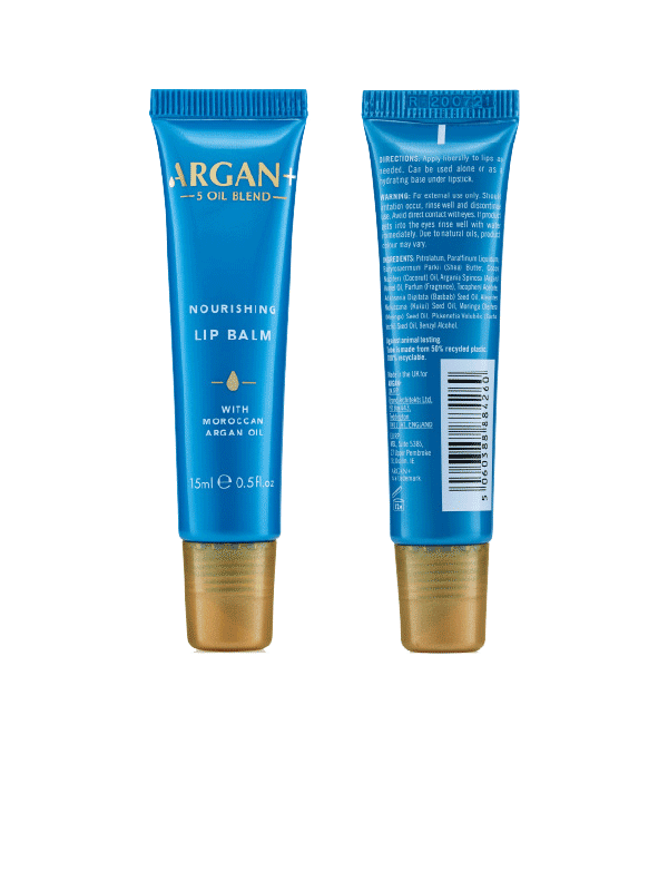 ARGAN+ MOROCCAN NOURISHING LIP BALM WITH ARGAN OIL 15 ML