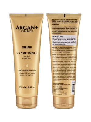 ARGAN+ SHINE-ENHANCING CONDITIONER FOR DULL, DULL AND DRY HAIR 250 ML