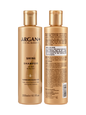 ARGAN+ SHINE-ENHANCING SHAMPOO FOR DULL, DULL AND DRY HAIR 300 ML