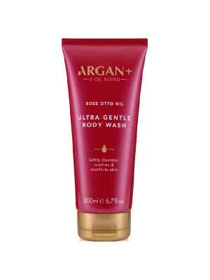 ARGAN+ ULTRA MOISTURIZING BODY WASH FOR DRY SKIN WITH ROSE OIL 200ML