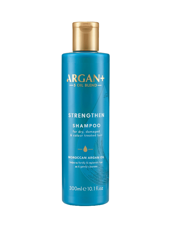ARGAN+ MOROCCAN ARGAN OIL SHAMPOO FOR DEHYDRATED AND DAMAGED HAIR ENDS 300 ML