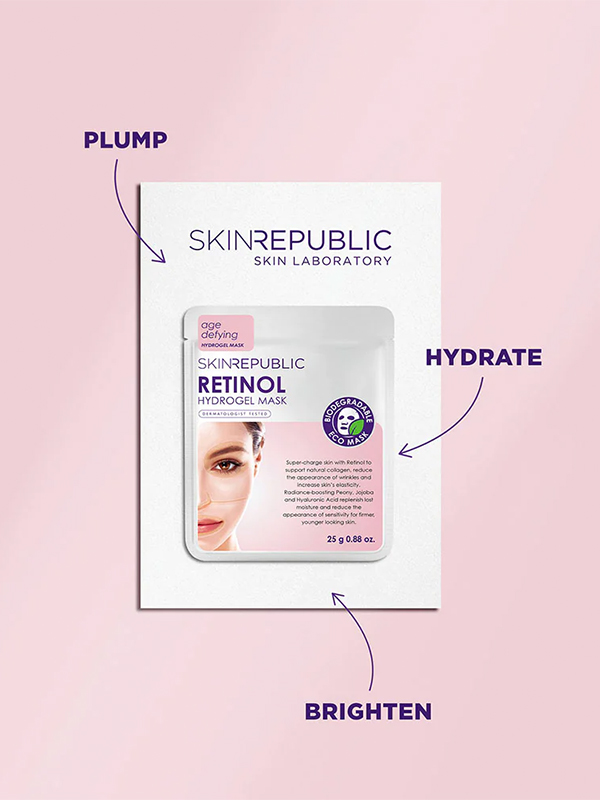 Retinol Hydrogel Face Mask