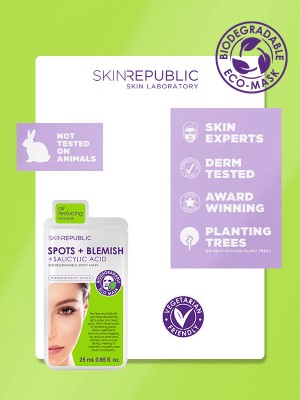 Spots + Blemish + Salicylic Acid Face Mask Sheet