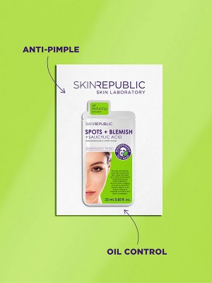 Spots + Blemish + Salicylic Acid Face Mask Sheet