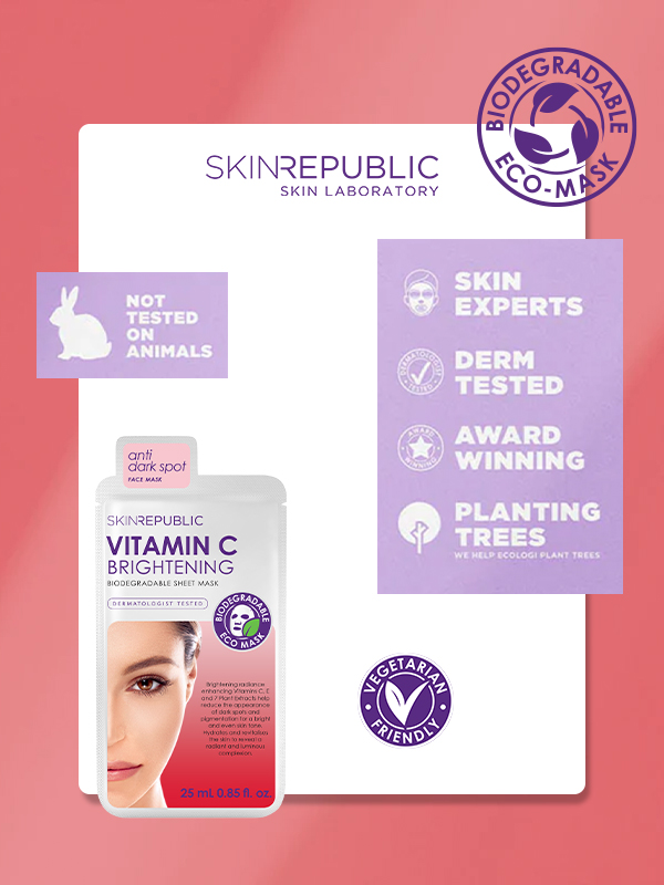 Vitamin C Brightening Face Mask Sheet