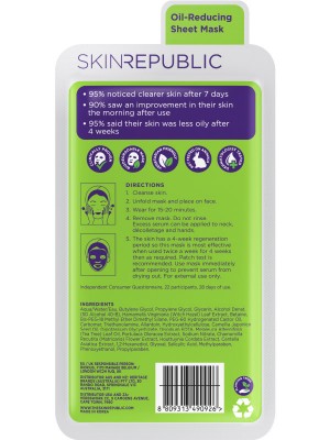 Spots + Blemish + Salicylic Acid Face Mask Sheet