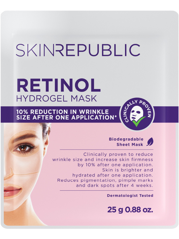 Retinol Hydrogel Face Mask